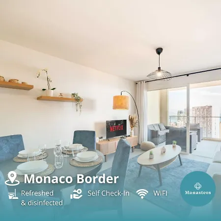 5mn Monaco - Terrasse - Vue - Parking - Bd Appartement *