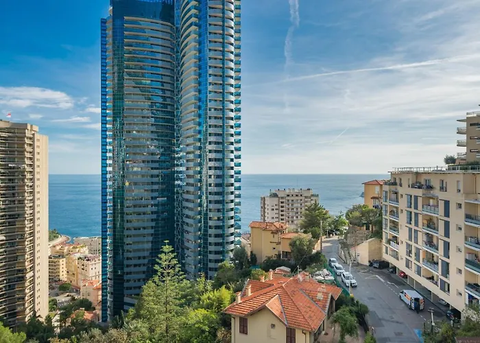 Apartamento 5mn Monaco - Terrasse - Vue - Parking - Bd