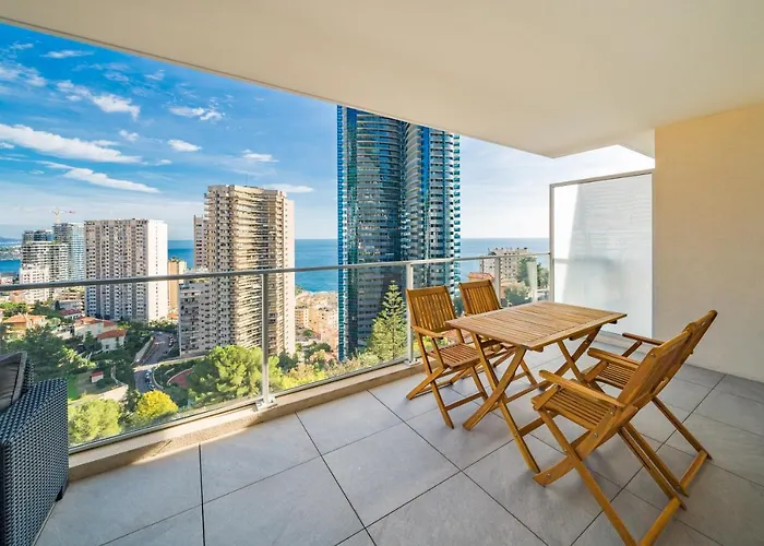 Apartamento 5mn Monaco - Terrasse - Vue - Parking - Bd Beausoleil