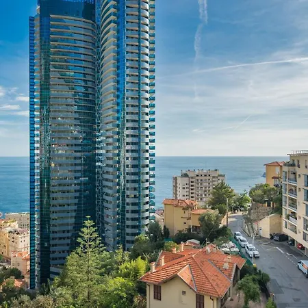 דירה 5mn Monaco - Terrasse - Vue - Parking - Bd