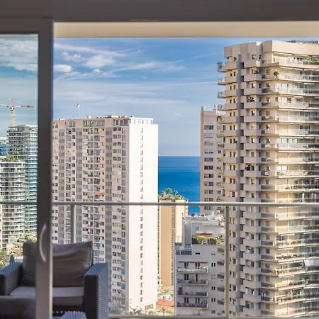 5mn Monaco - Terrasse - Vue - Parking - Bd Apartment Beausoleil