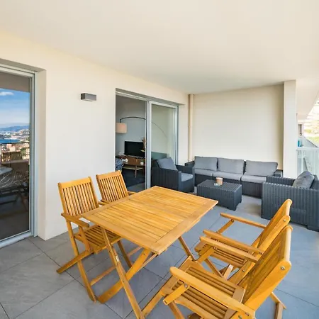 5mn Monaco - Terrasse - Vue - Parking - Bd דירה בוסוליי