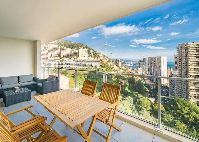 5mn Monaco - Terrasse - Vue - Parking - Bd * Beausoleil