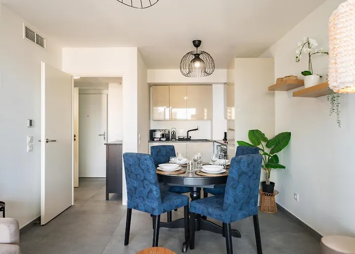 5mn Monaco - Terrasse - Vue - Parking - Bd Apartmán Beausoleil